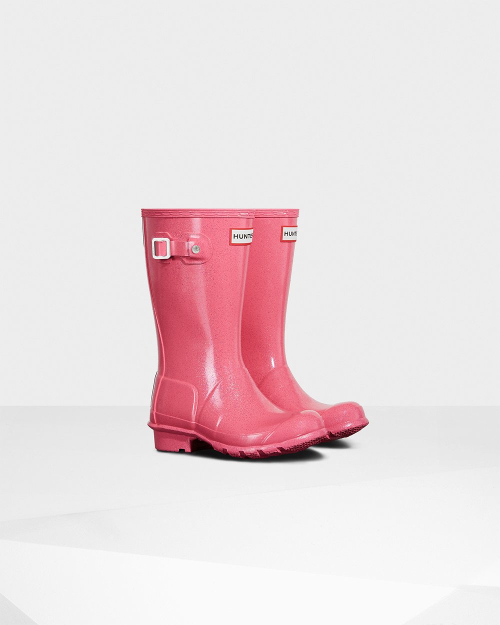 Bottes de Pluie Hunter Original Starcloud Enfant Rose KTPOSCM-36